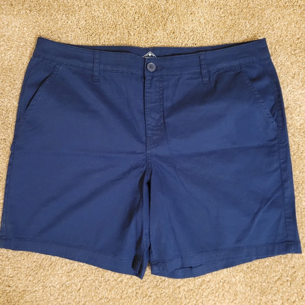 NWOT St. John's Bay Navy Blue Shorts